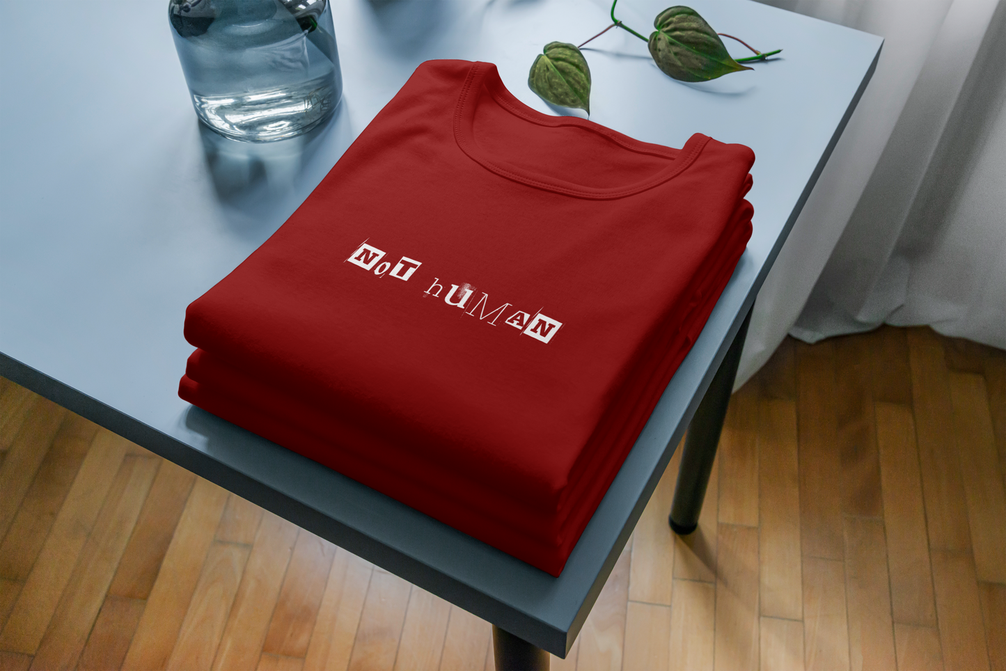 NOT HUMAN – Out of the Ordinary | Premium Cotton Unisex Stretch T-Shirt