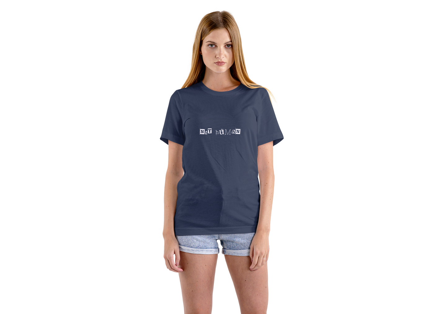 NOT HUMAN – Out of the Ordinary | Premium Cotton Unisex Stretch T-Shirt