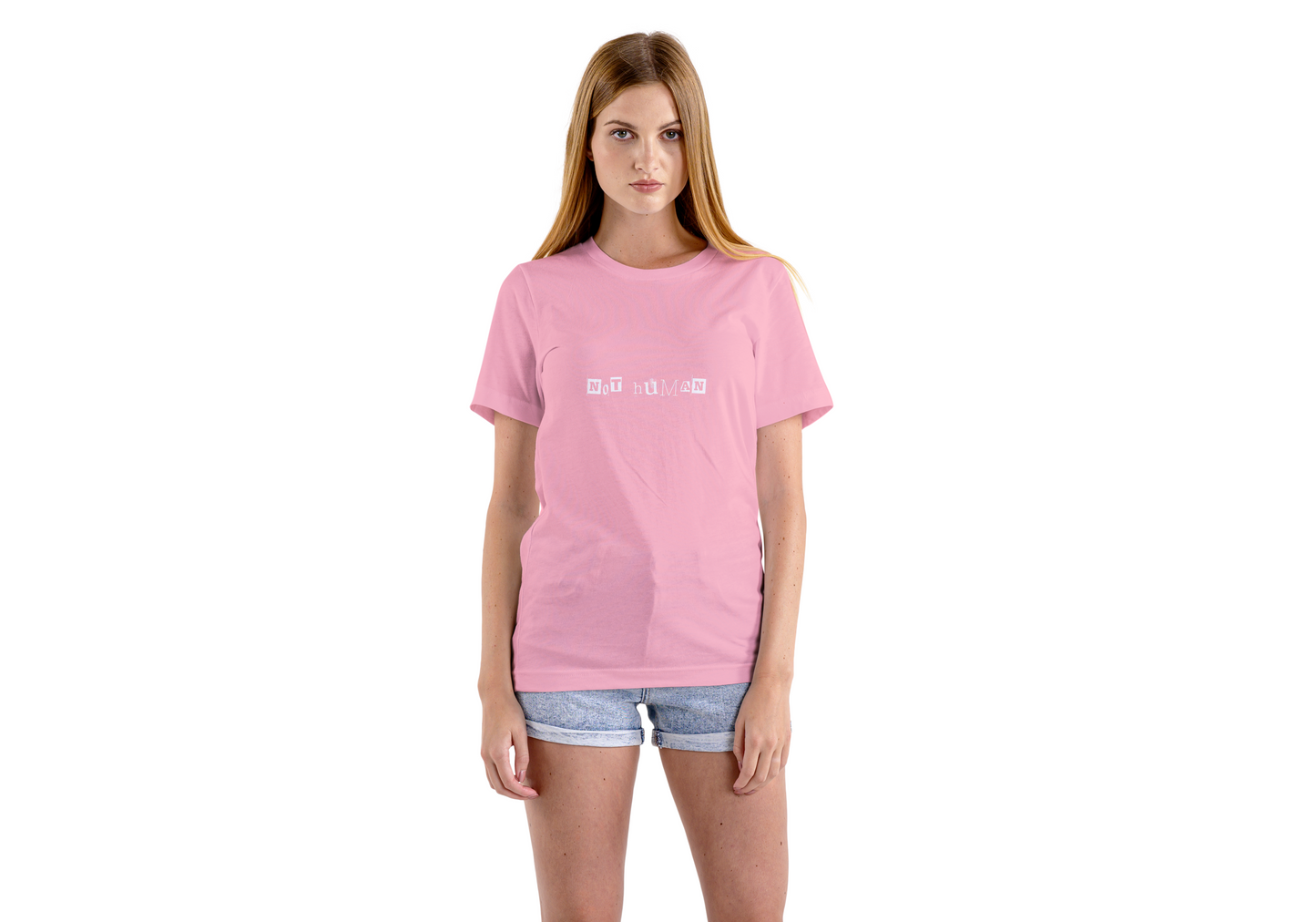 NOT HUMAN – Out of the Ordinary | Premium Cotton Unisex Stretch T-Shirt