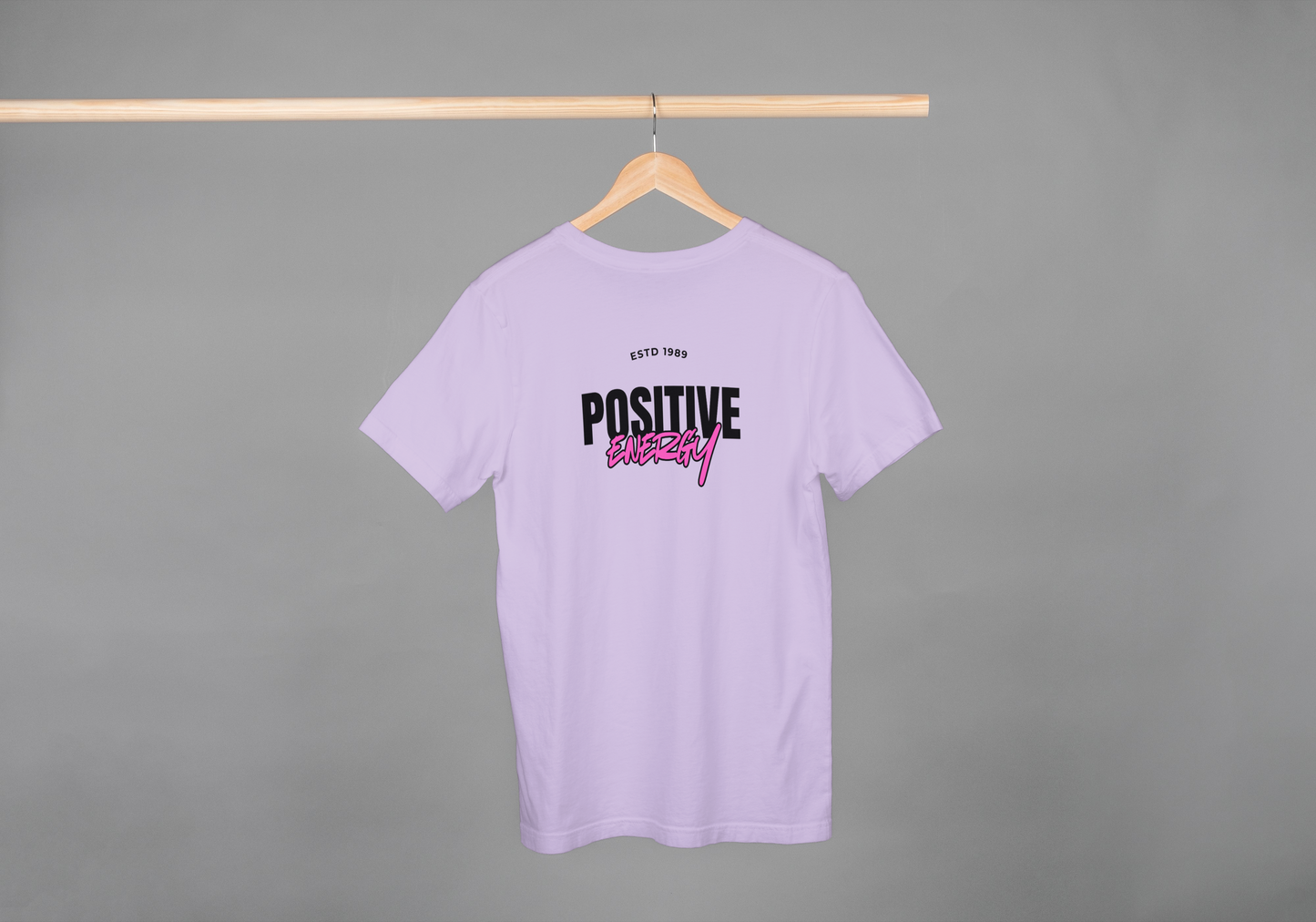 POSITIVE ENERGY – Feel It. Wear It. Share It | Premium Cotton Oversized T‑Shirt