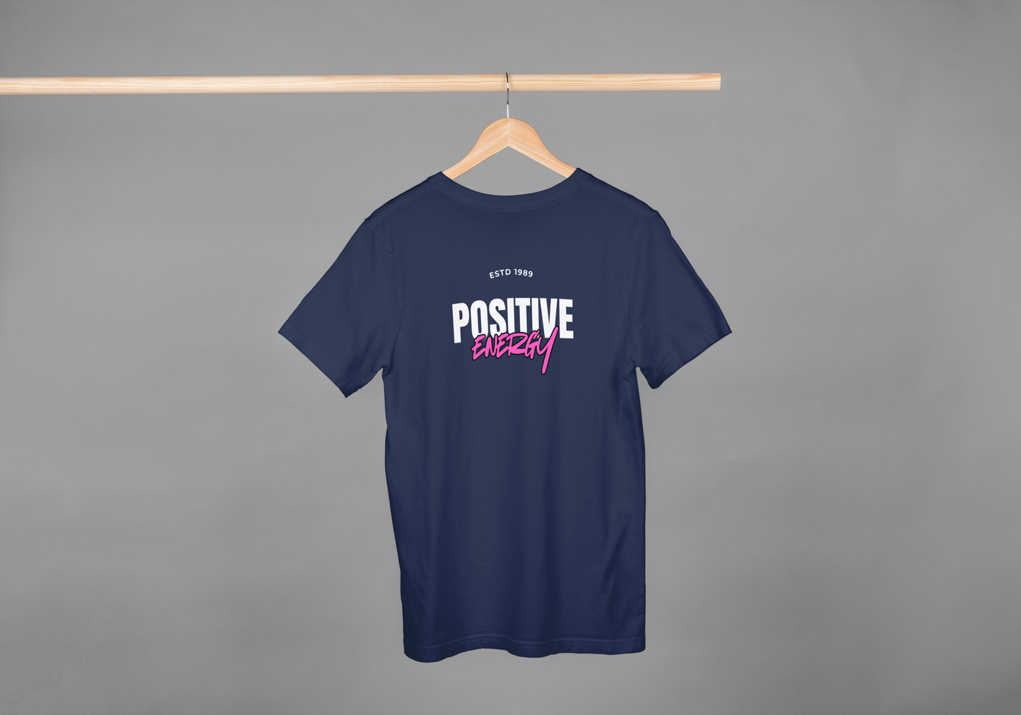 POSITIVE ENERGY – Feel It. Wear It. Share It | Premium Cotton Oversized T‑Shirt