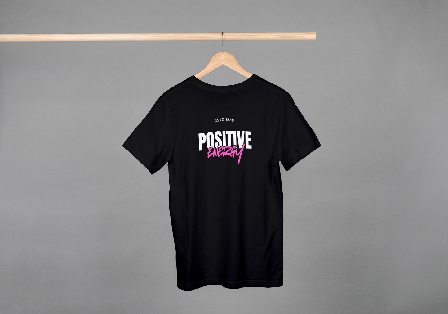 POSITIVE ENERGY – Feel It. Wear It. Share It | Premium Cotton Oversized T‑Shirt