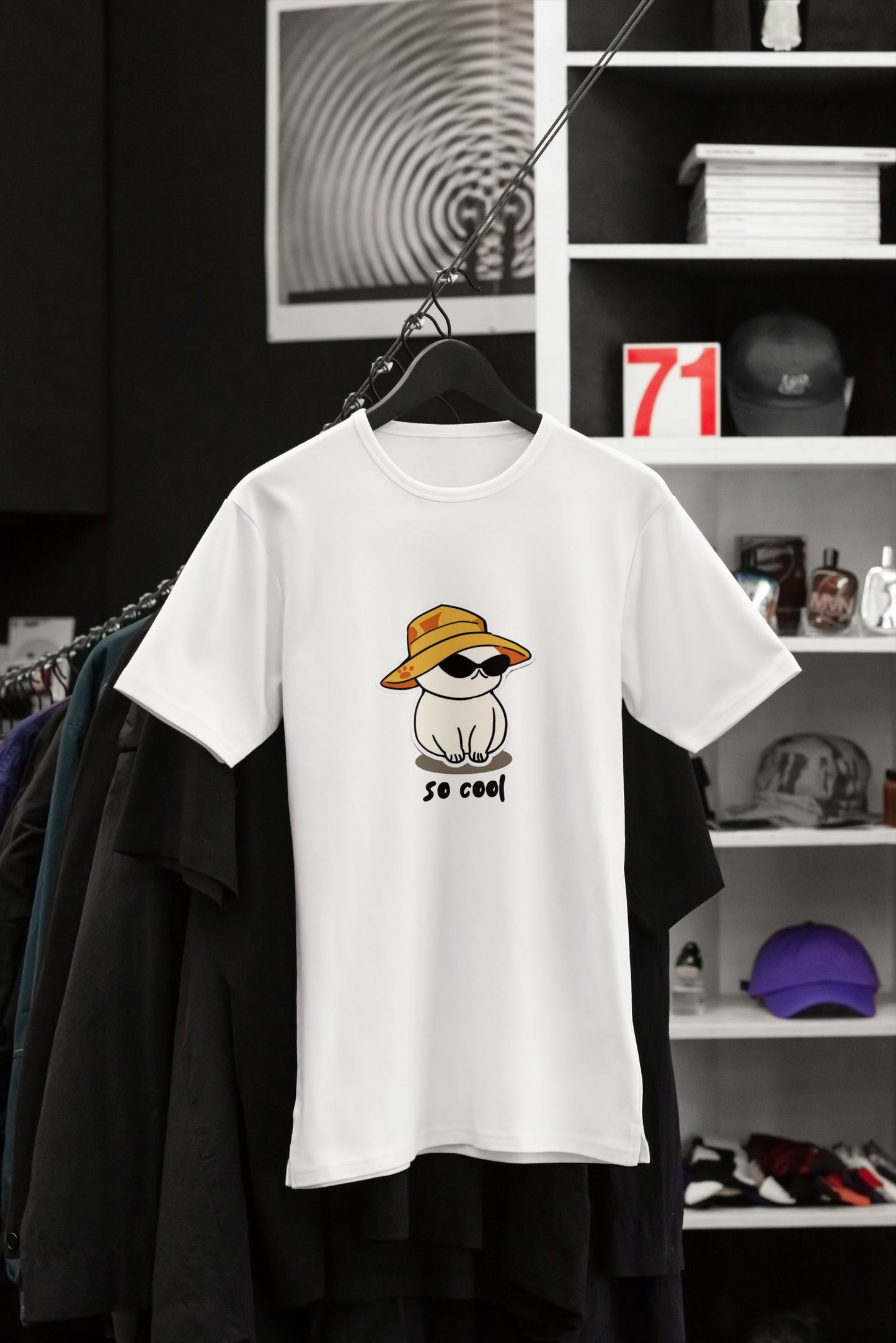 SO COOL – Stay Chill, Look Hot 😎 | Unisex Crew T-Shirt