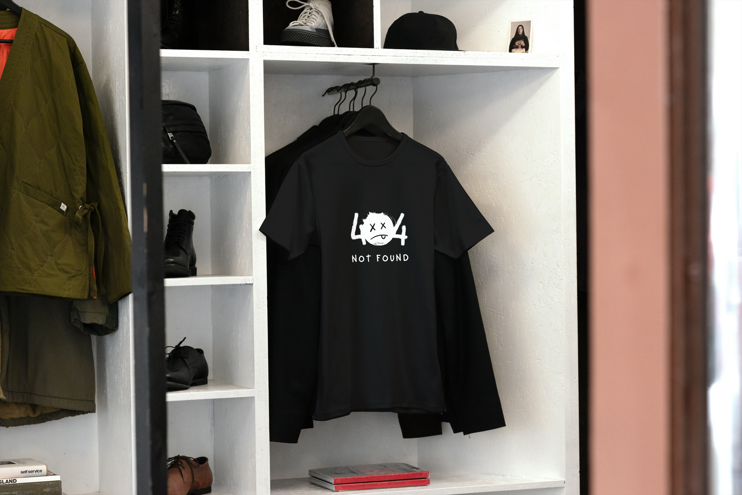 ERROR 404 Not Found – Glitch in Style | Unisex Standard Crew T-Shirt