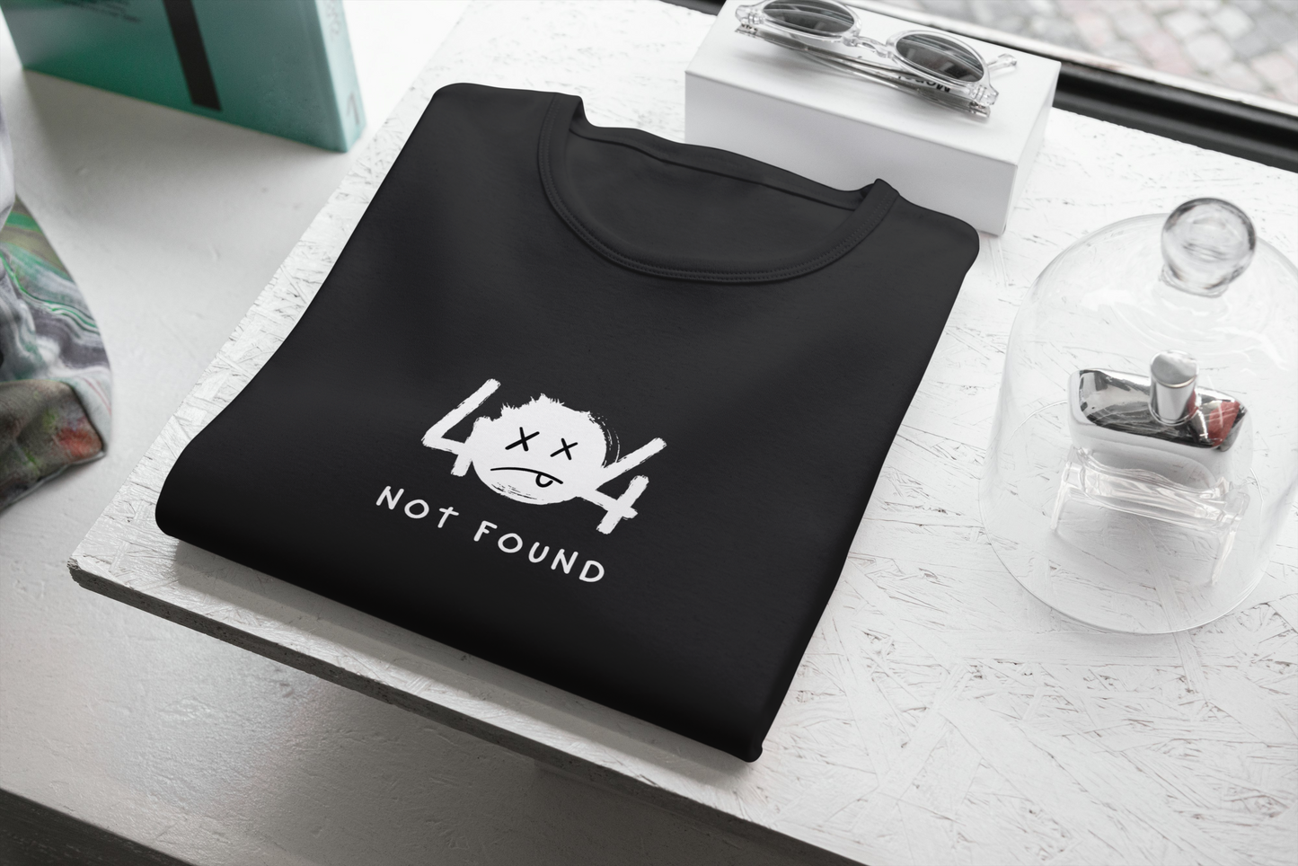 ERROR 404 Not Found – Glitch in Style | Unisex Standard Crew T-Shirt